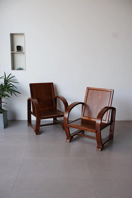 二手 實木沙椅 扶手椅 70年代 老上海 老家具 古玩 老物件 擺件【靜心隨緣】3103