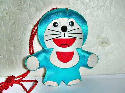 #L.(企業寶寶玩偶娃娃)少見高約7公分哆啦A夢(Doraemon)公仔造型吊飾!--值得收藏!/%/-P