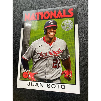 MLB Juan Soto 紐約洋基隊 教士隊 2021 topps 35週年