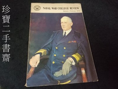 【珍寶二手書齋3B19】Naval War College Review 1975