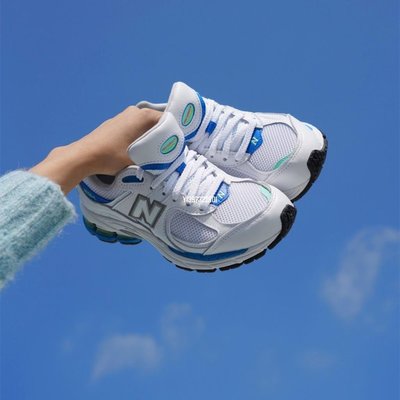 New Balance 2002R 白藍 D寬 百搭 防滑 慢跑鞋 男女 ML2002RW