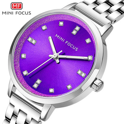 現貨女士手錶腕錶MINI FOCUS福克斯MF0047L 女士休閑石英錶 日本機芯時尚奢華女錶