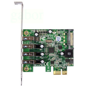 "附發票 公司貨" 伽利略 PCI-E USB 3.0 4埠 擴充卡(Renesas-NEC) PTU304N