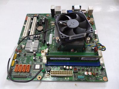 ((台中市))聯想lenovo主機板 IH57加 I5-650 CPU和記憶體DDR1333 4G 一組(2)