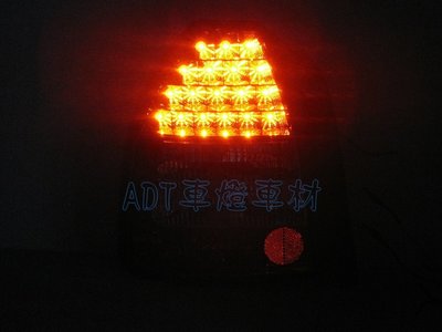 ~~ADT.車燈.車材~~本田 HONDA CIVIC K8 3D 3門 LED 紅白晶鑽尾燈一組3700