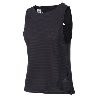 ❤奢品匯&amp;專櫃直出❤特價Adidas愛迪達女裝夏款跑步訓練背心速干運動無袖T恤 CF3798