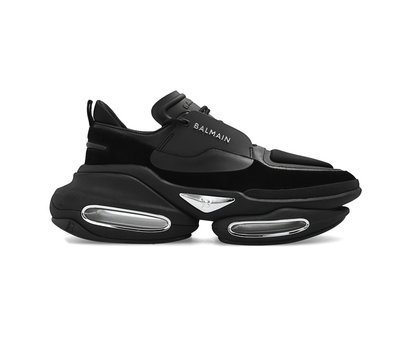 [全新真品代購-S/S22 SALE!] BALMAIN 厚底設計 黑色 休閒鞋 / 運動鞋 B-BOLD