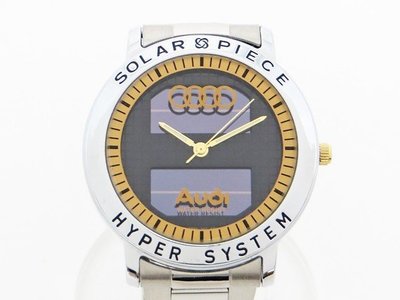Audi 奧迪  SOLAR  太陽能手錶
