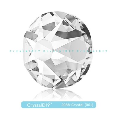 奧地利水晶SW平底石2088水晶Crystal (001) SS12(3mm) 零售包每包48顆