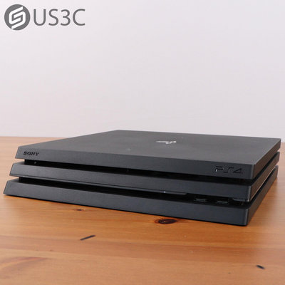 【US3C-板橋店】公司貨 Sony PS4 Pro CUH-7017B 1T HDD 黑色主機 電玩主機 二手主機 遊戲主機