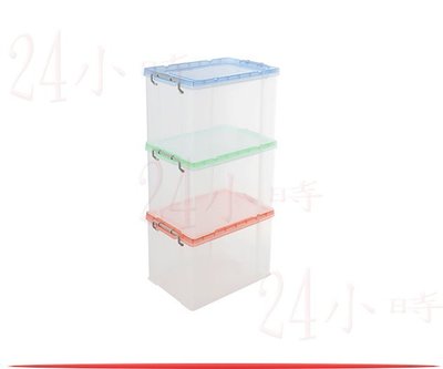 『楷霖』KEYWAY聯府 K016 (綠色) 強固型掀蓋整理箱 衣物收納箱