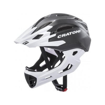 德國 CRATONI C-MANIAC系列 全罩式安全帽 越野安全帽 - 黑白