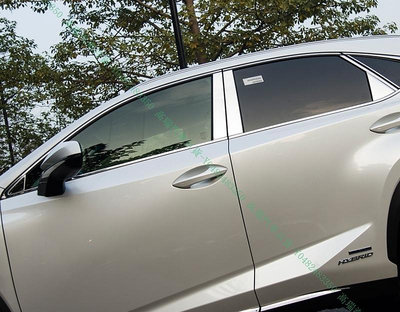 限時下殺9折『高瑞汽車百貨』Lexus凌志 15-20款 NX200 NX200T NX300H 中柱板 車窗飾條 不鏽鋼 外飾改裝