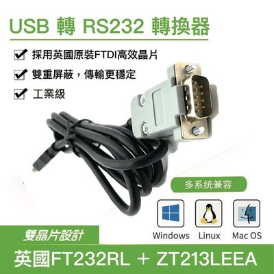 熱銷 現貨 工業級 USB RS232 英國FTDI FT232RL uart db9 com port電路板