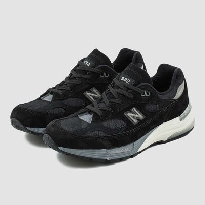 QUEST】NEW BALANCE 992 NB 慢跑鞋休閒鞋美製復古黑M992BL | Yahoo奇摩拍賣