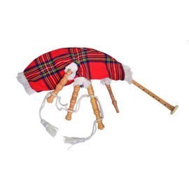 ((4樂器))蘇格蘭風笛模型Toy Bagpipe Cocuswood with Carrying Bag