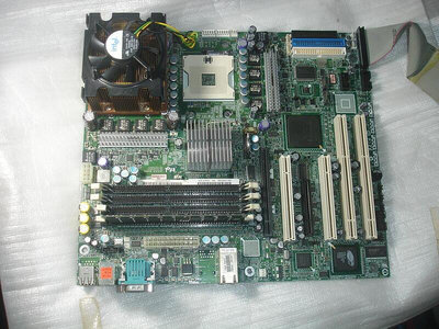 【電腦零件補給站】Intel SE7320SP2/SE7525GP2 伺服器主機板 送CPU含風扇記憶體