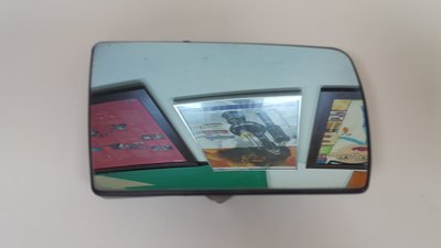 BENZ W202 93-00 後視鏡片 照後鏡 (右邊乘客座) 無廣角 (日本外匯拆車品) 2028100821