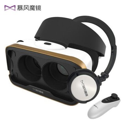 原廠盒裝暴風魔鏡4 ISO蘋果標準版 VR手機頭戴 含無線手把控制器 3D立體眼鏡虛擬實境