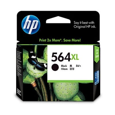 HP 原廠黑色墨水匣 CN684WA 564XL 適用 PS D5460/C5380/C6380