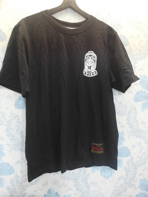 日本Evisu 黑色短袖T恤