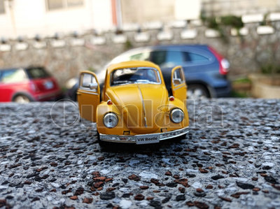 Volkswagen Beetle 福斯金龜車 Type I 金屬模型車 經典老車