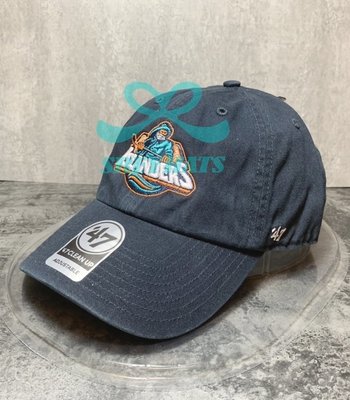 [SREY帽屋]預購＊47 BRAND CLEAN UP NHL 冰球 紐約島人 復古LOGO 美國限定 老帽 棒球帽