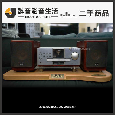 【醉音影音生活】二手商品 JVC CA-EXA1主機+SP-EXA1喇叭 床頭音響喇叭組合.來源:公司貨 ※歡迎來店面交