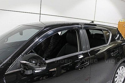威德汽車精品 LEXUS 凌志 CT200h 原廠款 鍍鉻晴雨窗 一組4片 CT200