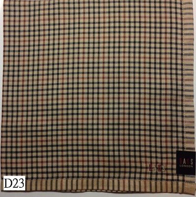 ╭☆日本原裝進口 ☆╮【DAKS】 男/女用手帕／大方巾／領巾 D19-D24