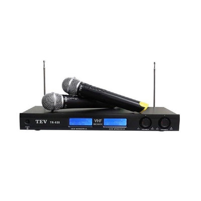 TEV 台灣電音 TR-828 VHF 雙頻道接收系統 無線麥克風