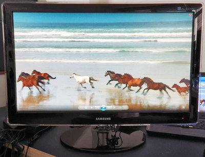 ╰阿曼達小舖╯ 二手良品電腦液晶螢幕 顯示器 三星 SAMSUNG P2770H 27吋 1080P 第二代水晶透色漸層技術、DVI、HDMI 雙輸入 特價