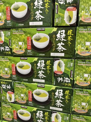 costco好市多代購科克蘭 日本綠茶包 1.5公克 X 100入
