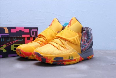 Nike Kyrie 6 歐文" Bei Jing " 灰黃 實戰籃球鞋 XDR耐磨 男鞋CQ7634-701
