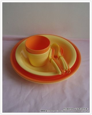 《煙薰草堂》Disney 迪士尼 星際寶貝 史迪奇 無毒PP餐具組 ~ 盤 杯 湯匙 叉子