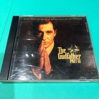 ［二手品］早期1990年教父3 The godfather PART III 電影原聲帶CD