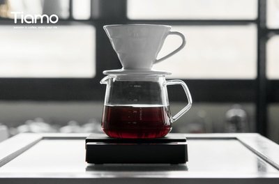 🌟現貨附發票🌟Tiamo耐熱玻璃咖啡下壺400ML HG2184 咖啡壺 花茶壺 玻璃壺 咖啡量杯 咖啡分享壺