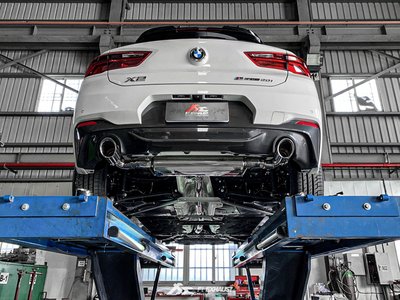 【YGAUTO】FI BMW X2 F39 20i sDrive (B48 engine)中尾段閥門排氣管 全新升級底盤