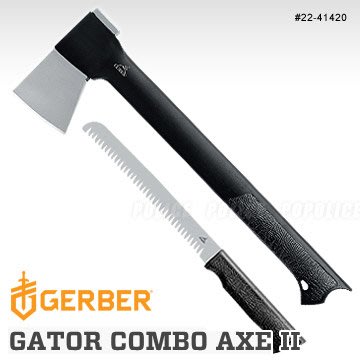 【EMS軍】美國Gerber貝爾 Gator combo axe II 斧與鋸(公司貨)#22-41420