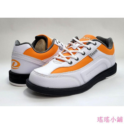 【熱賣精選】Dexter DX 白/橙色 保齡球鞋(右手用)