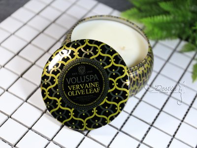 Voluspa 美國 香氛精油蠟燭 馬鞭草橄欖葉 VERVAINE OLIVE LEAF 11oz 全新 現貨