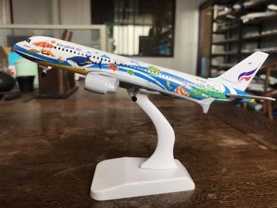 空中巴士 A320 1/200 新加坡虎航 泰國航空 多款塗裝可選 客機 民航機 長20CM 金屬模型 飛機模型