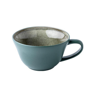 創意冰裂釉燕麥片碗杯大容量早餐杯北歐陶瓷YM馬克杯家用大口徑杯子~特價-頑皮小老闆