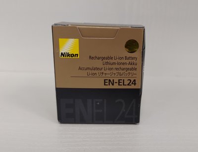 原廠電池特價出清 NIKON ENEL24 EN-EL24 完整盒裝 NT.1200 全新品