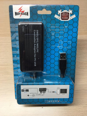 [偉仔的狗窩] MAY FLASH 懷舊手柄NES/FC SNES/SFC TO PC USB 轉接盒