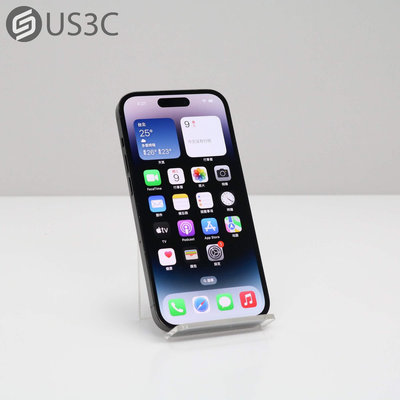 【US3C-小南門店】【一元起標】公司貨 Apple iPhone 14 Pro 128G 太空黑 6.1吋 A16仿生晶片 臉部辨識 蘋果手機 二手手機