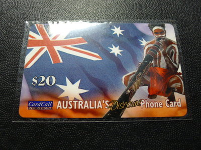 【YUAN】世界各國電話卡-AUSTRALIA’S DISCOUNT PHONE CARD（澳大利亞） 儲值卡 預付卡
