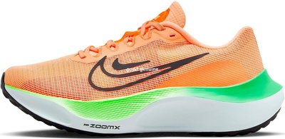 NIKE Zoom Fly 5 橘綠 透氣輕便運動百搭慢跑鞋 DM8974-800 女鞋