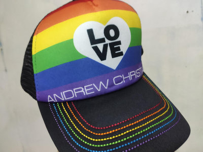 Andrew Christian Pride Love Cap 彩虹 帽子 棒球帽 鴨舌帽