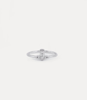 【英倫代購】Vivienne Westwood 精緻純銀戒指 OSLO RING